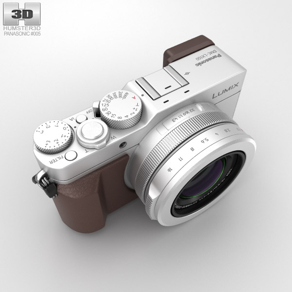 Panasonic Lumix DMC-LX100 Silver 3D model