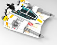 Lego Snowspeeder Star Wars Free 3D model