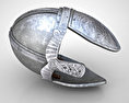 Casco vikingo en relieve Modelo 3D