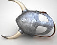 Casco vikingo con cuernos Modelo 3D