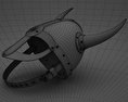 Wikingerhelm mit Hörnern 3D-Modell