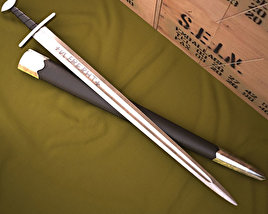 Viking Ulfberht Sword Modèle 3D