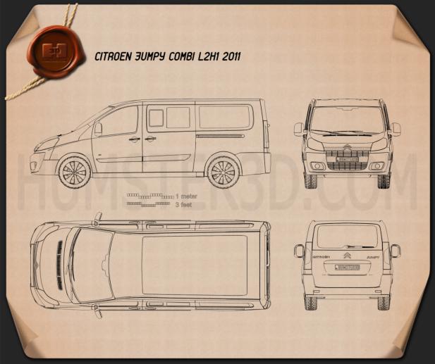 Citroen Jumpy Combi L2H1 2011 Plan