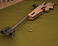 1827F ANSCHUTZ Biathlon rifle 3d model