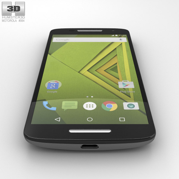Motorola Moto X Play Preto modelo 3D - Electrónica no Hum3D