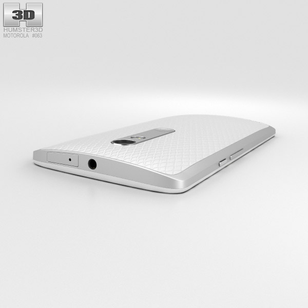 Motorola Moto X Play Blanco Modelo 3D - Electrónica on Hum3D