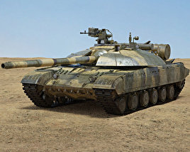 T-64BM Bulat 3D-Modell