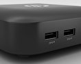 HP Chromebox Black 3d model