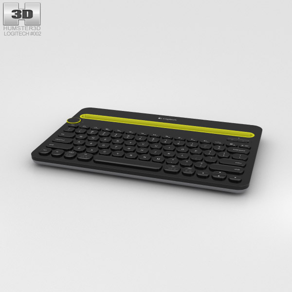 Logitech K480 Keyboard 3D model