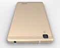 Oppo R7 Golden 3d model