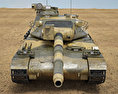 AMX-30 3d model front view