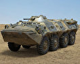 BTR-80 Modelo 3D