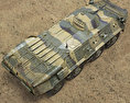 BTR-80 3D-Modell Draufsicht