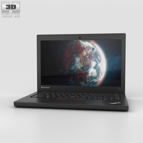 Lenovo ThinkPad X250 3D 모델 
