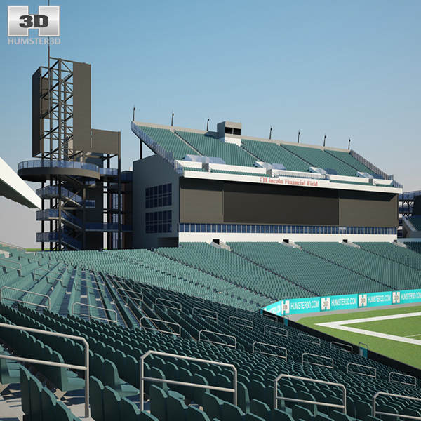 Lincoln Financial Field 3D model