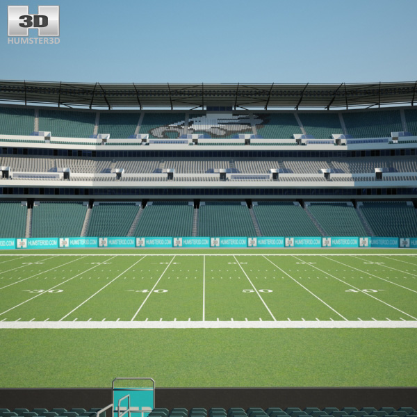 Lincoln Financial Field 3D model Architecture on Hum3D