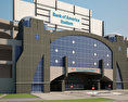 Bank of America Stadium Modello 3D