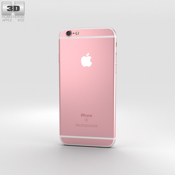 Apple Iphone 6s Rose Gold 3d Model Electronics On Hum3d