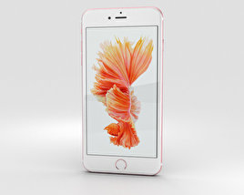 Apple iPhone 6s Plus Rose Gold 3D 모델 
