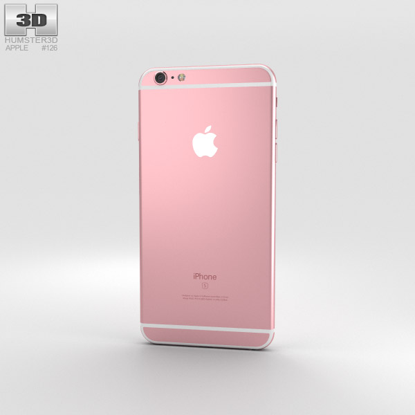 Apple Iphone 6s Plus Rose Gold 3d Model Electronics On Hum3d