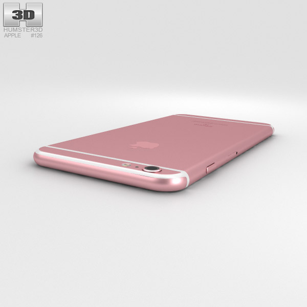 Apple Iphone 6s Plus Rose Gold 3d Model Electronics On Hum3d