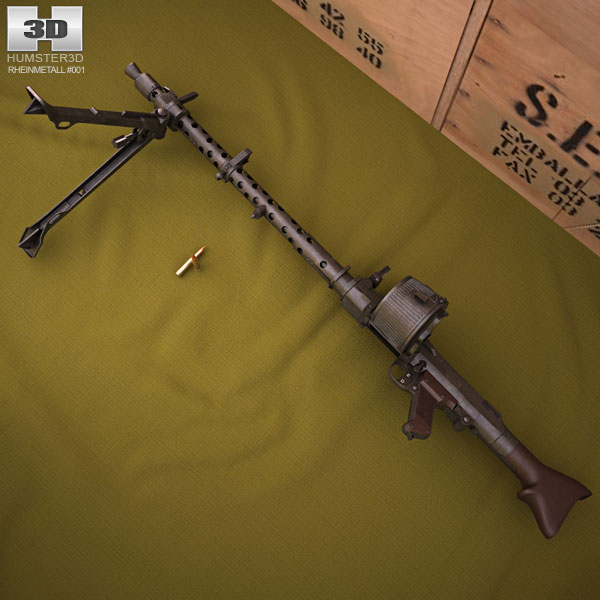 MG 34 3Dモデル