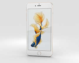 Apple iPhone 6s Plus Gold 3D 모델 