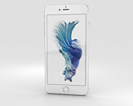 Apple iPhone 6s Plus Silver 3D 모델 