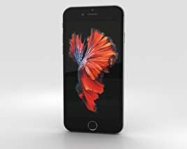 Apple iPhone 6s Space Gray 3D 모델 