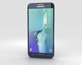 Samsung Galaxy S6 Edge Plus Black Sapphire 3D model