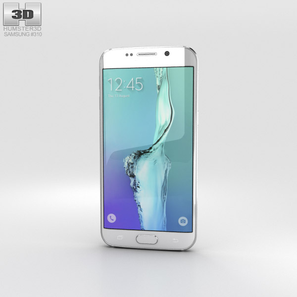 Samsung Galaxy S6 Edge Plus White Pearl 3D model