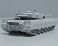 90-II式戦車 3Dモデル