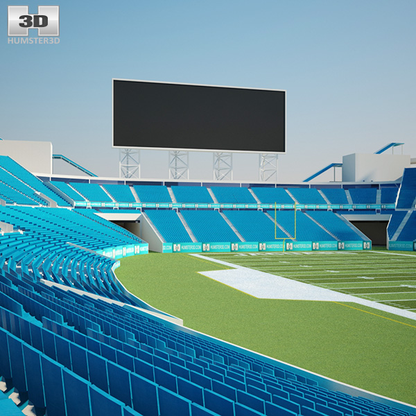 EverBank Field 3D model