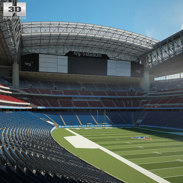 NRG Stadium 3D-Modell