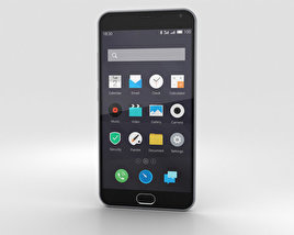Meizu M2 Note Gray 3D model