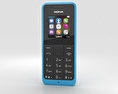 Nokia 105 Dual SIM Cyan Modello 3D