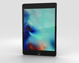Apple iPad Mini 4 Space Gray 3D model