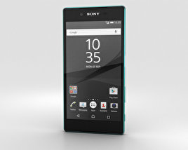 Sony Xperia Z5 Green 3D model