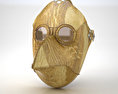 Pest Arzt Maske 3D-Modell