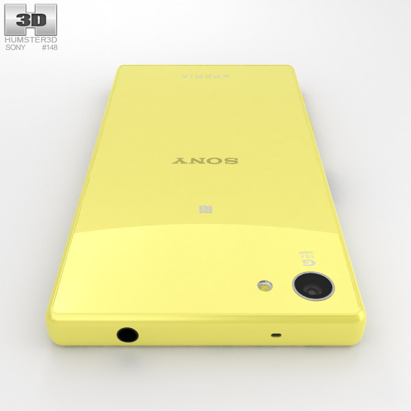 Valkuilen vervolging Monteur Sony Xperia Z5 Compact Yellow 3D model - Electronics on Hum3D