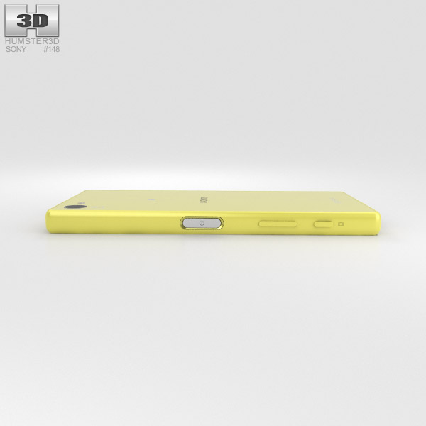 risico gereedschap verkoper Sony Xperia Z5 Compact イエロー 3Dモデル - 電子機器 on Hum3D