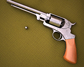 Starr revolver 3D模型