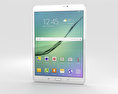 Samsung Galaxy Tab S2 8.0 Wi-Fi 白色的 3D模型