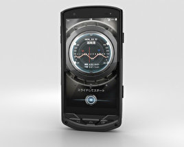 Kyocera Torque G02 黒 3Dモデル