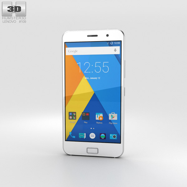Lenovo Zuk Z1 White 3D model