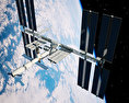 Міжнародна космічна станція 3D модель