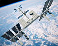 Міжнародна космічна станція 3D модель