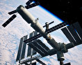 Estação Espacial Internacional Modelo 3d