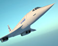 协和式客机 3D模型