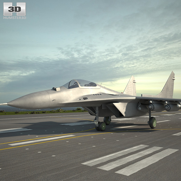 Mikoyan MiG-29 Modelo 3D